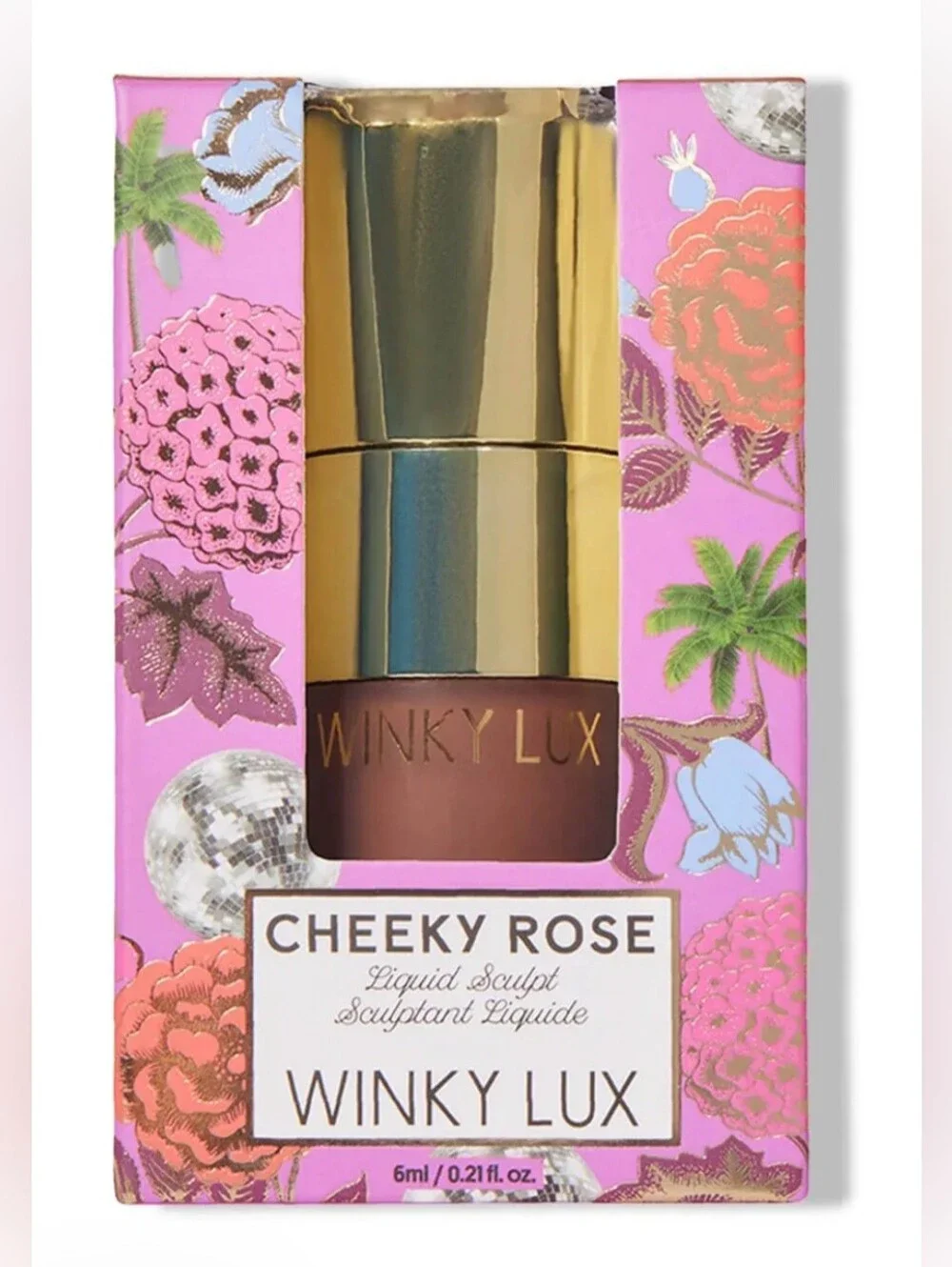 WINKY LUX Cheeky Rose Liquid Sculpt Gel Cream Bronzer Ibiza New